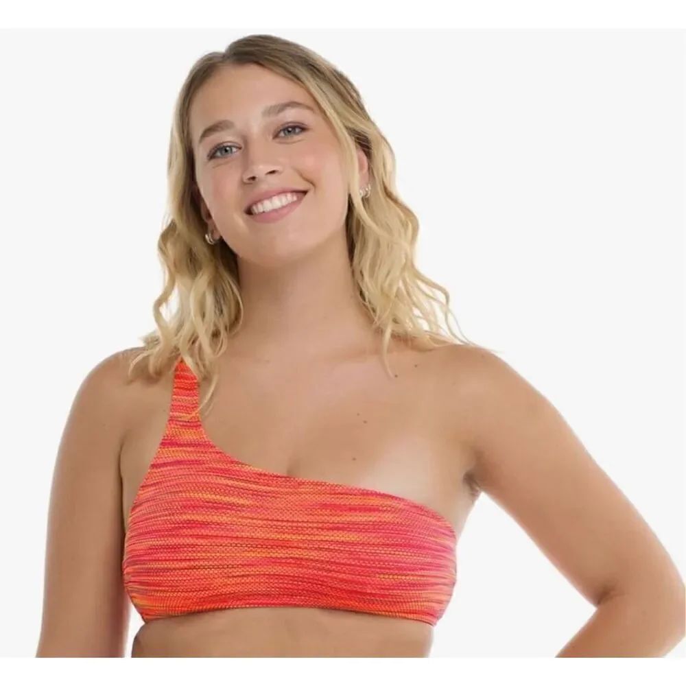 Body Glove Women's Standard Malia One Shoulder Bikini Top Swimsuit